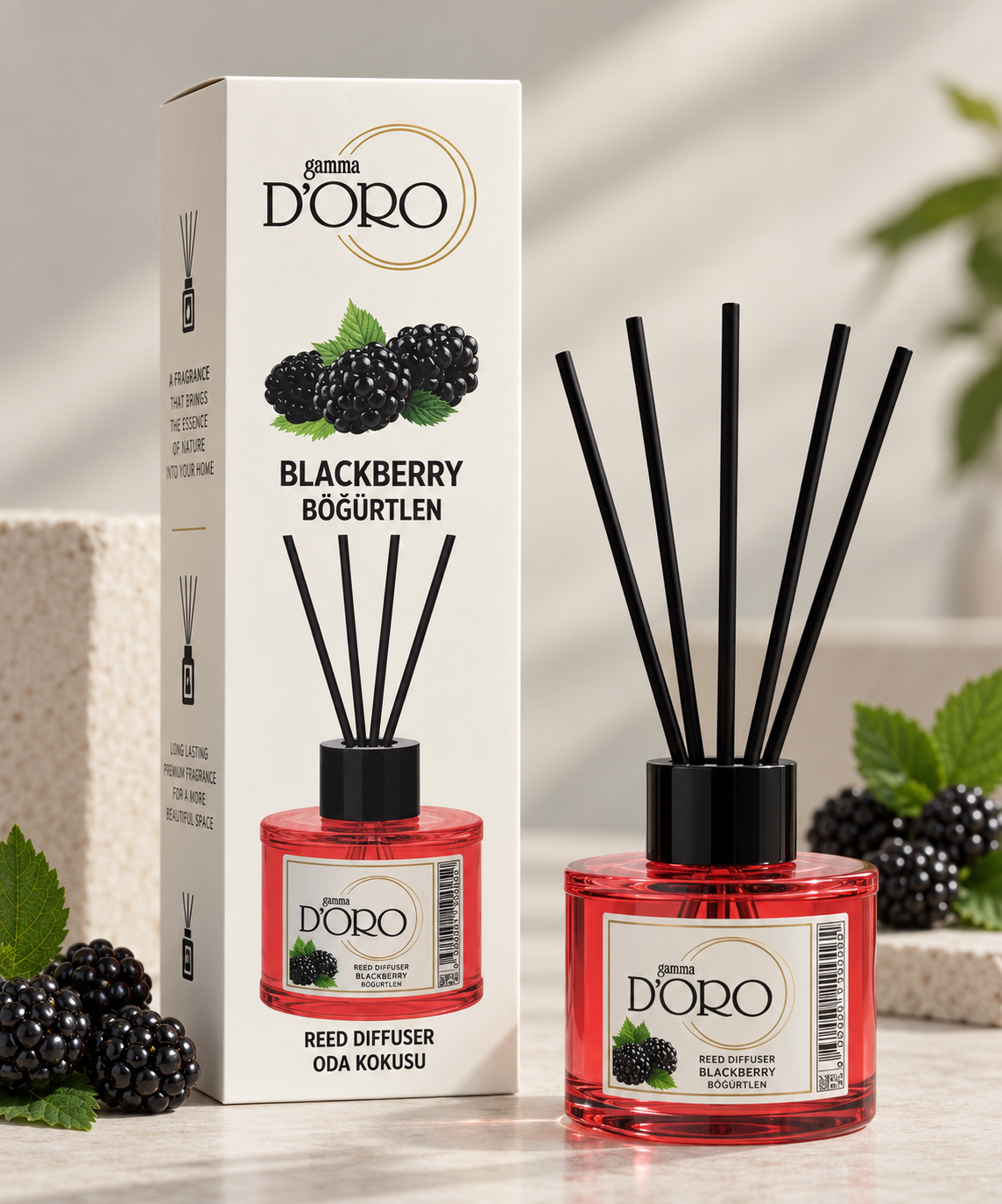 Forest Blackberry Fruity Pop Reed Diffuser