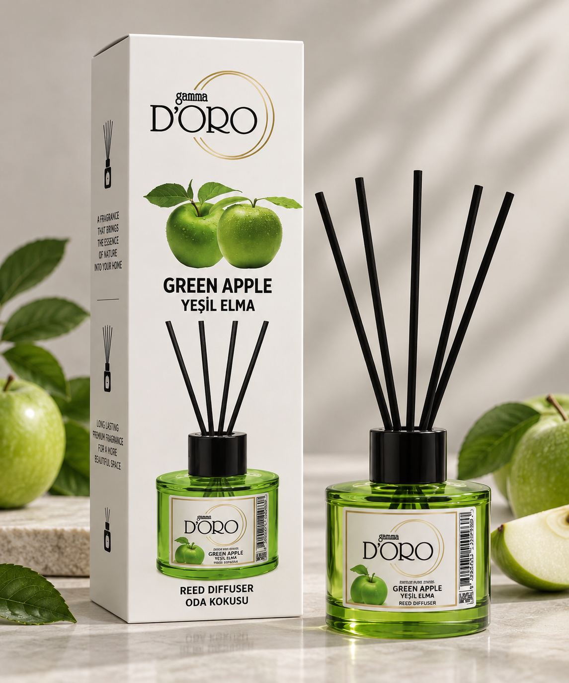 Green Apple Fruity Pop Reed Diffuser