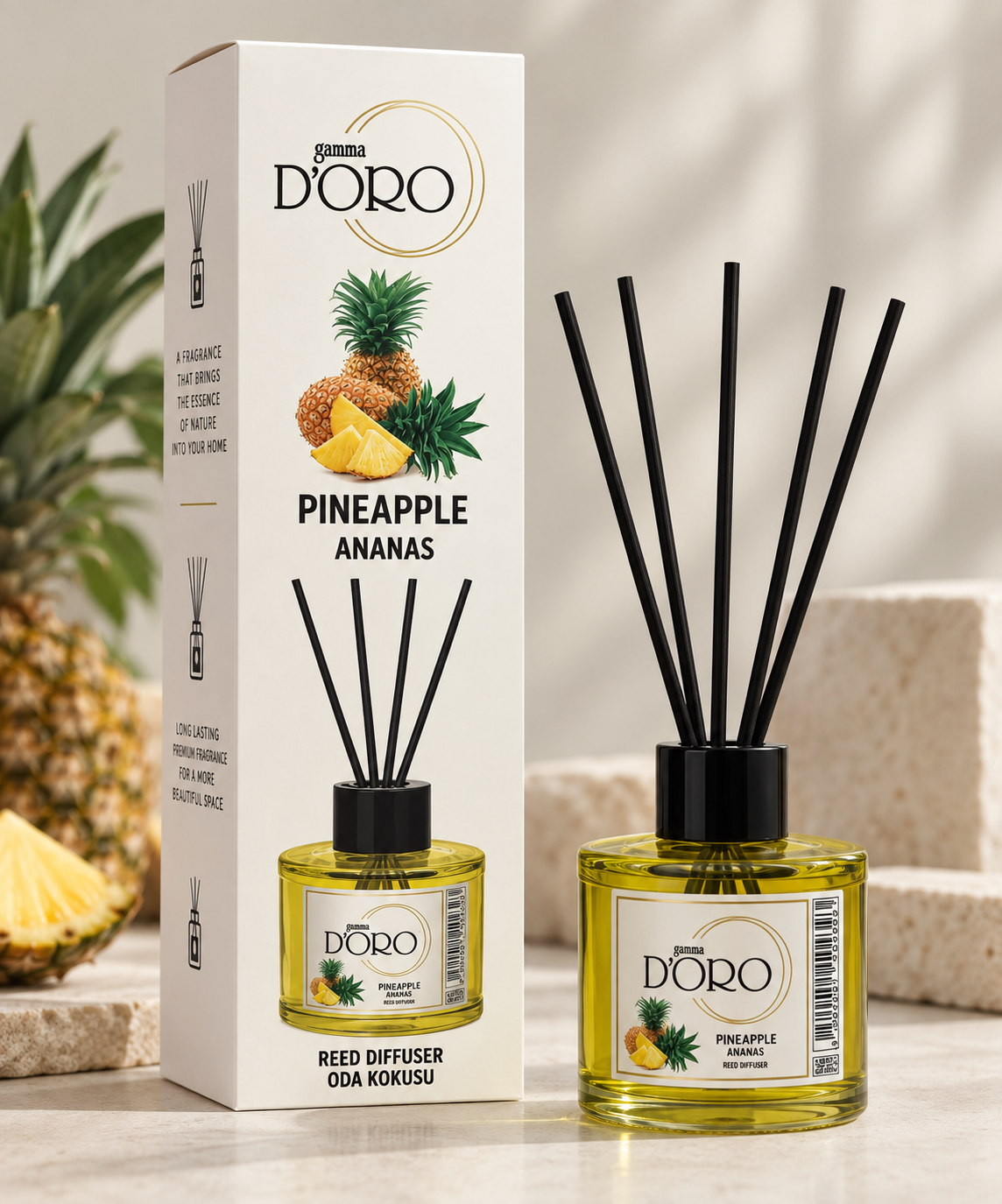 Pineapple Fresh Fruity Pop Reed Diffuser