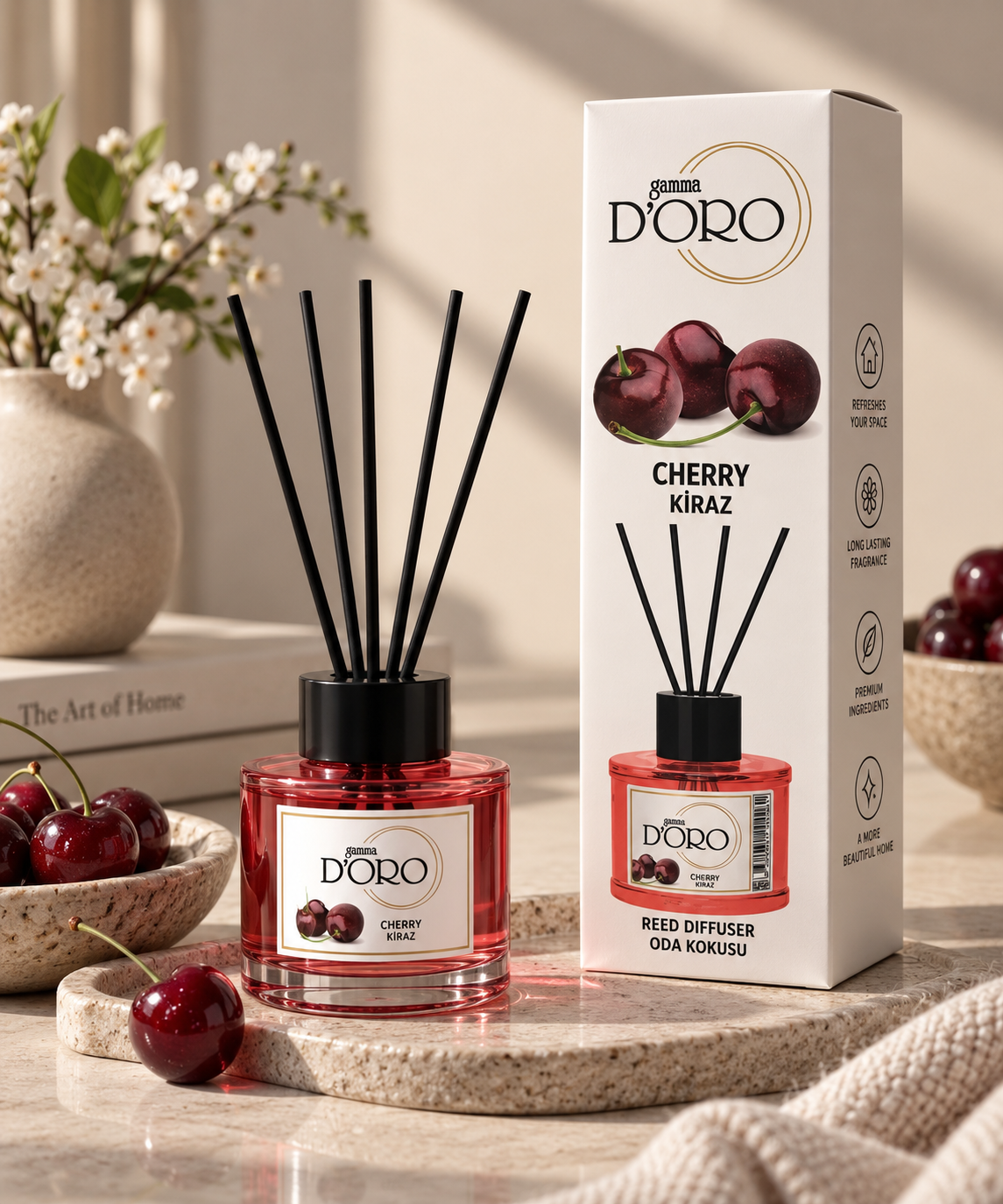 Sweet Cherry Fruity Pop Reed Diffuser