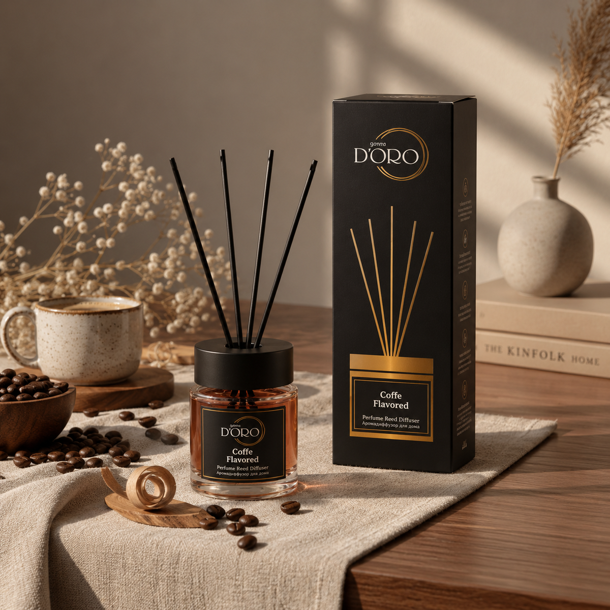 Coffee Flavored Perfume Reed Diffuser