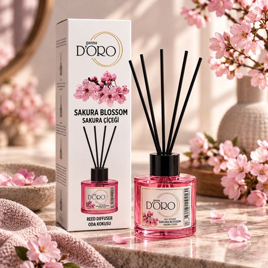 Sakura Blossom Fruity Pop Reed Diffuser